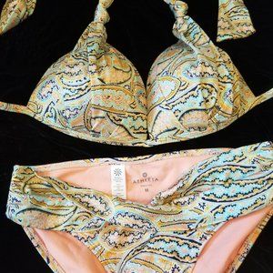 Athleta never worn bikini Sz. M